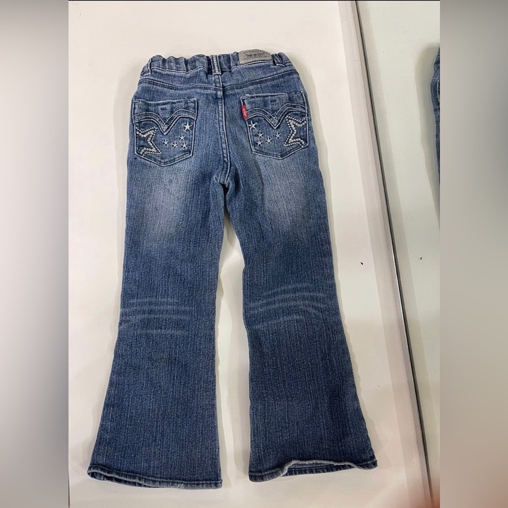 Girls flare Levi jeans 5